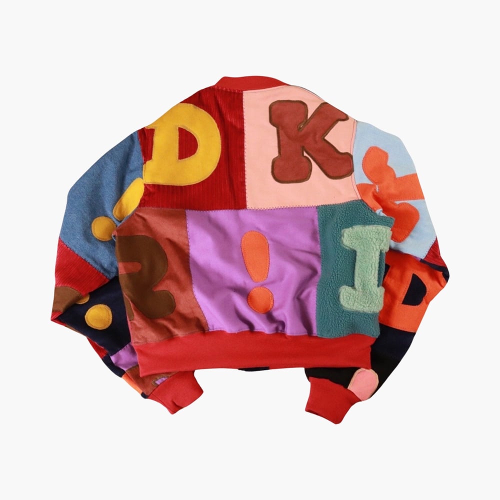 Dakar! Patchwork Bomber Jacket Sample #3