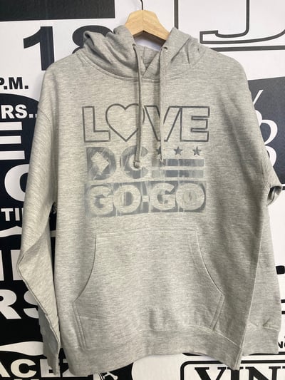 Image of Grey LOVE DC GOGO Reflective Hood