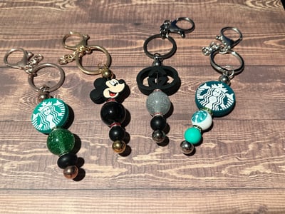 Image of Handmade Assorted Keychains  NEW