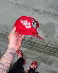 Image 3 of BURN RUBBER RED DETROIT TIGERS CUSTOM FITTED 