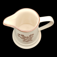 Image 2 of Pfaltzgraff Village Creamer Brown Vintage Stoneware