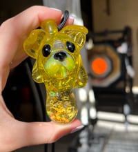 Image 1 of  Terps and Crushed Opals Drippy Puppy Pendant 