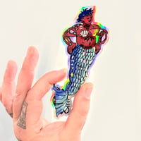Image 2 of Holographic Mermaid Sticker