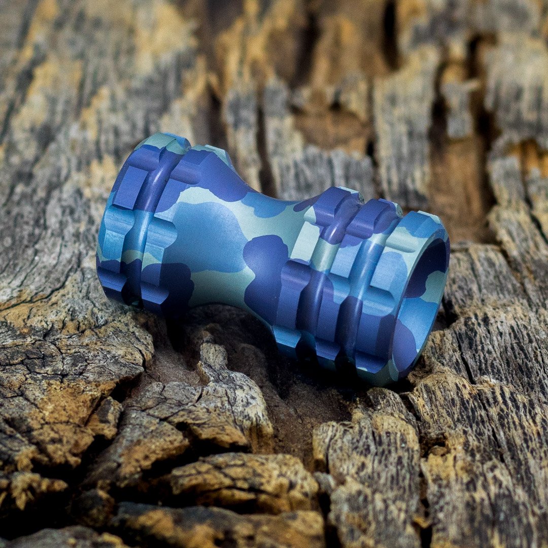 Image of Hustle Bead - Blue Camo