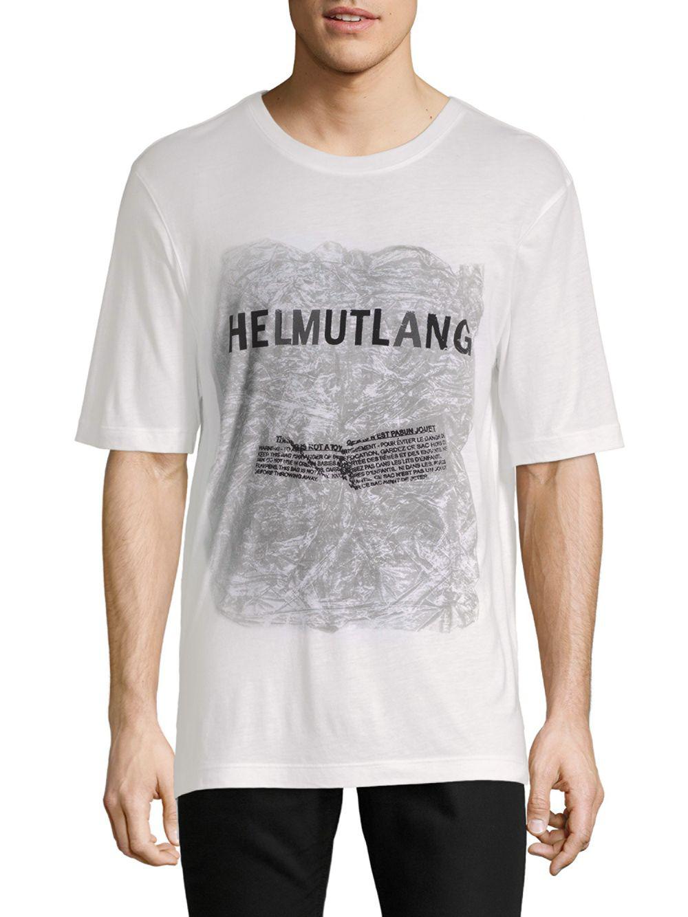 Helmut lang graphic tee Clearance