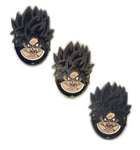 Image 4 of The Legendary Warrior (Second Form) Hard Enamel Pin