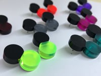 Image 3 of Náušnice Chloe black&color