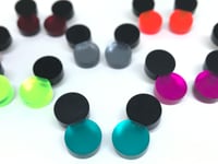 Image 2 of Náušnice Chloe black&color