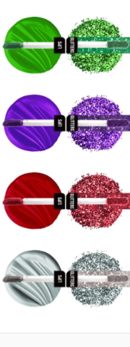 Image of Glitter lips