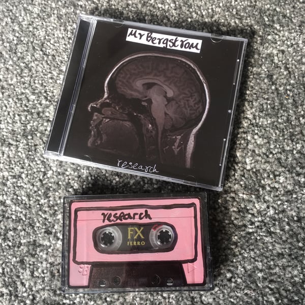 Image of Research cassette/CD + badge!