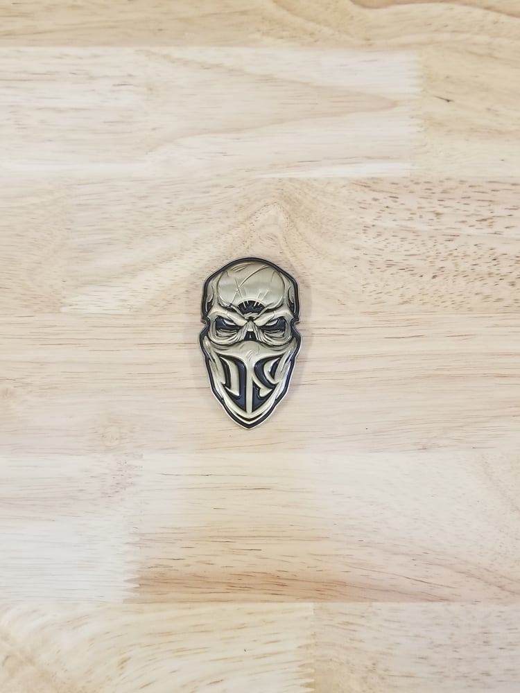 Image of 3D Metal Skinz Logo/Gold