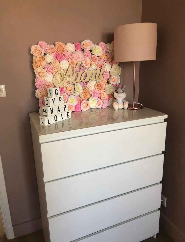 Image of Tableau fleuri moyen modèle