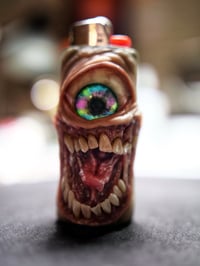 Image 11 of Custom Lighter Sleeve, Lighter Cover, Fits Regular Sized Bic Lighters, OOAK 