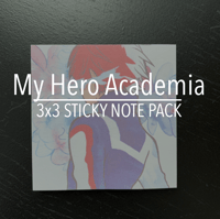 My Hero Academia ' Todorki ' Sticky Note Pad