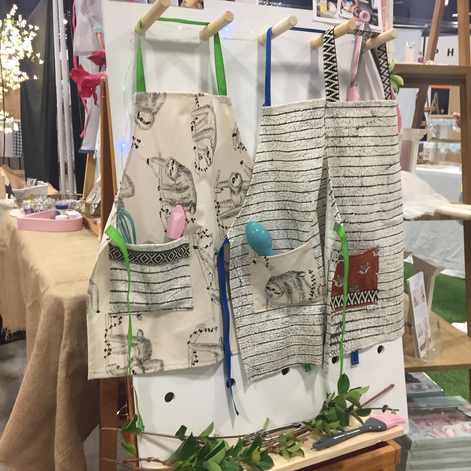 Image of NEW Kids Aprons - Organic Canvas Cotton 