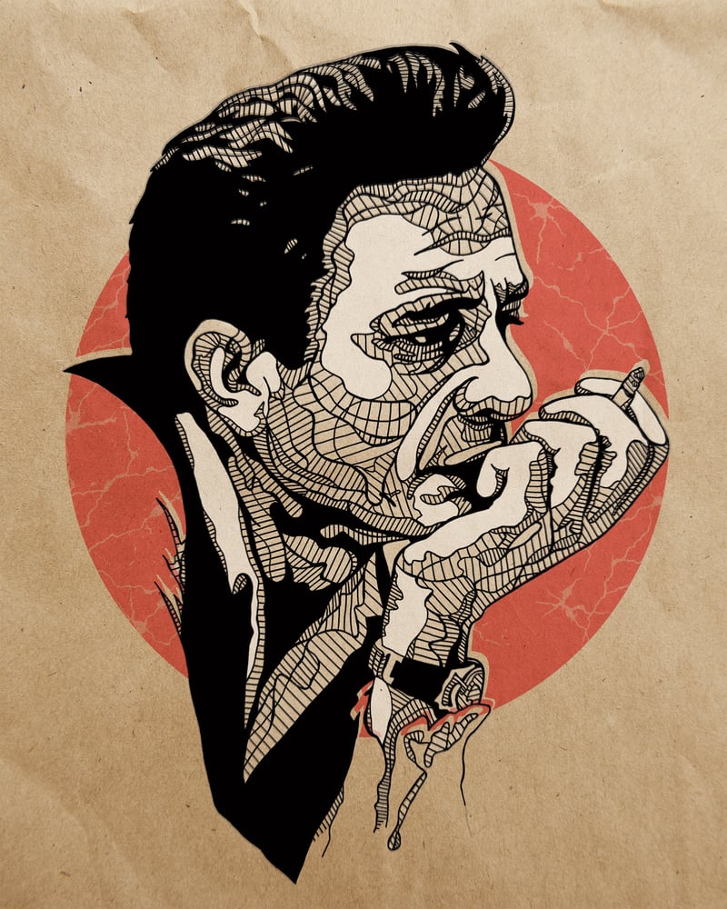 Image of Johnny Cash - India Ink