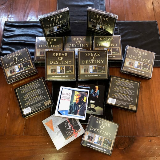 SPEAR of DESTINY 'The Albums 1983-85' Three Disc Deluxe Box Set + Bonus Download