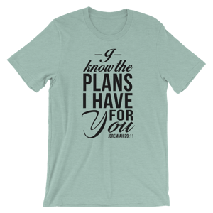 Image of Jeremiah 29:11 Mint T-Shirt