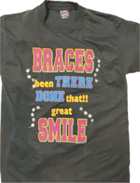 Image 2 of (M) Braces Been There Done That!! Great Smile” Tee