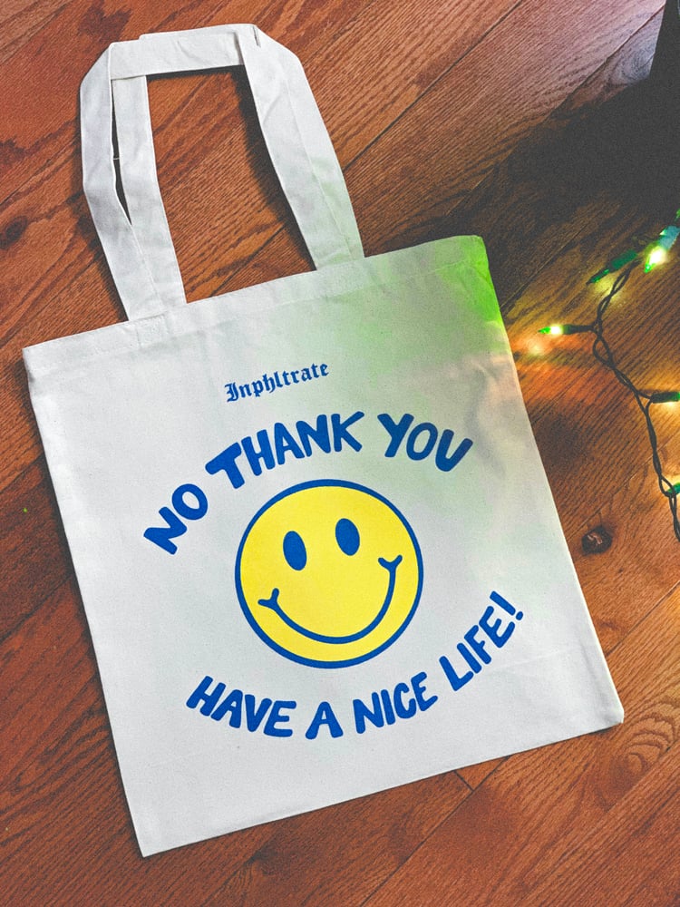 Image of No Thank You Tote Bag