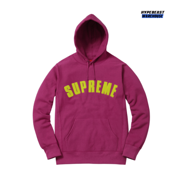 supreme chenille arc logo