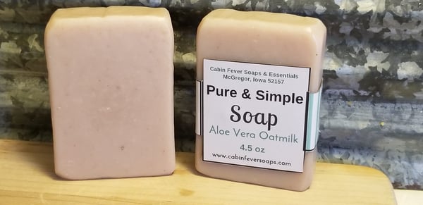 Image of Pure & Simple -Aloe Vera & Oat Milk or Aloe Vera Butter 