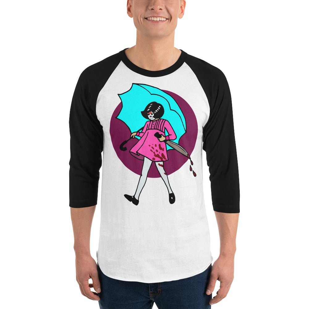 Image of Salt Girl Baseball Tee (Pink)