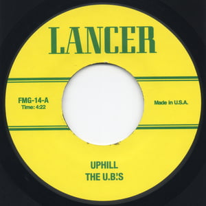 Image of Uphill Peace Of Mind (UB Instrumental Mix) / Impeach The President (UB Instrumental Mix) - 7" Vinyl