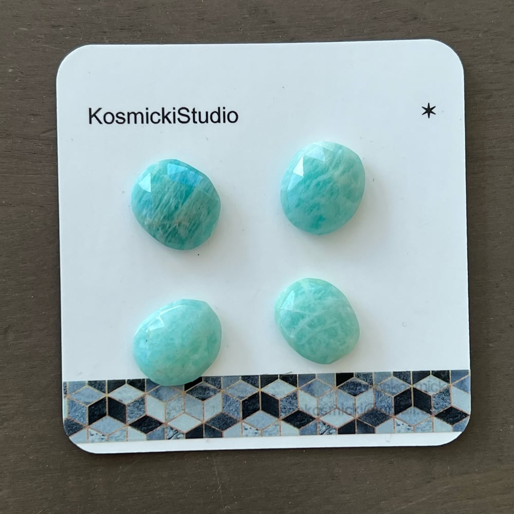 Image of Amazonite Cabochon Set