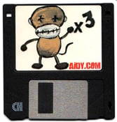 Image of 3 Monkeys - Ltd Edition 3.5" Floppy Single