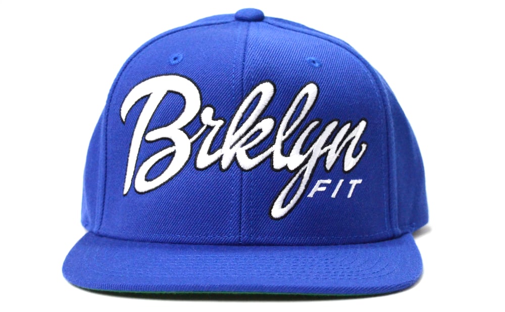 Image of BRKLYN FIT® LOGO (BLUE) - SNAPBACK 