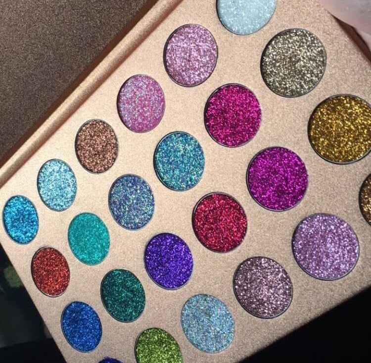 Rose Gold Diamond Glitter Palette 