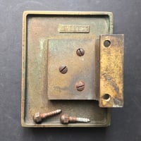 Image 4 of Bronze Door Handle with Organic Wave Design