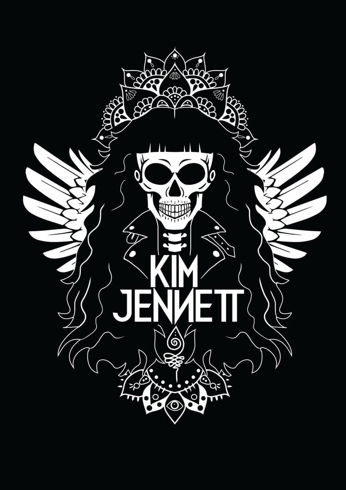 Image of Kim Jennett Signed Poster - Artwork