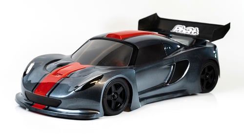 Image of PHAT BODIES '300R' bodyshell and wing for MTC, M-Chassis and GT12