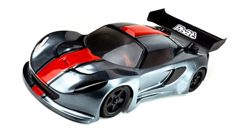 Image of PHAT BODIES '300R' bodyshell and wing for MTC, M-Chassis and GT12