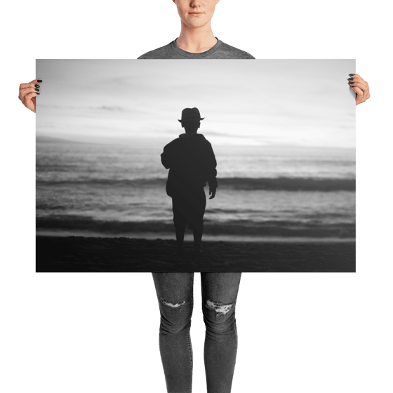 Image of Cool Kid Black and White Poster