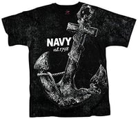 Navy Anchor T-Shirt