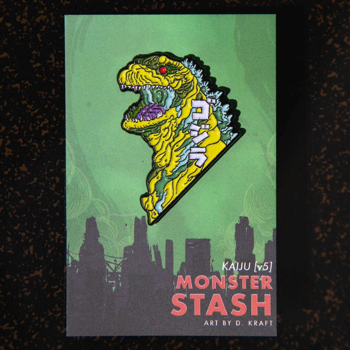 Attack Peter - Kaiju Enamel Pin Set