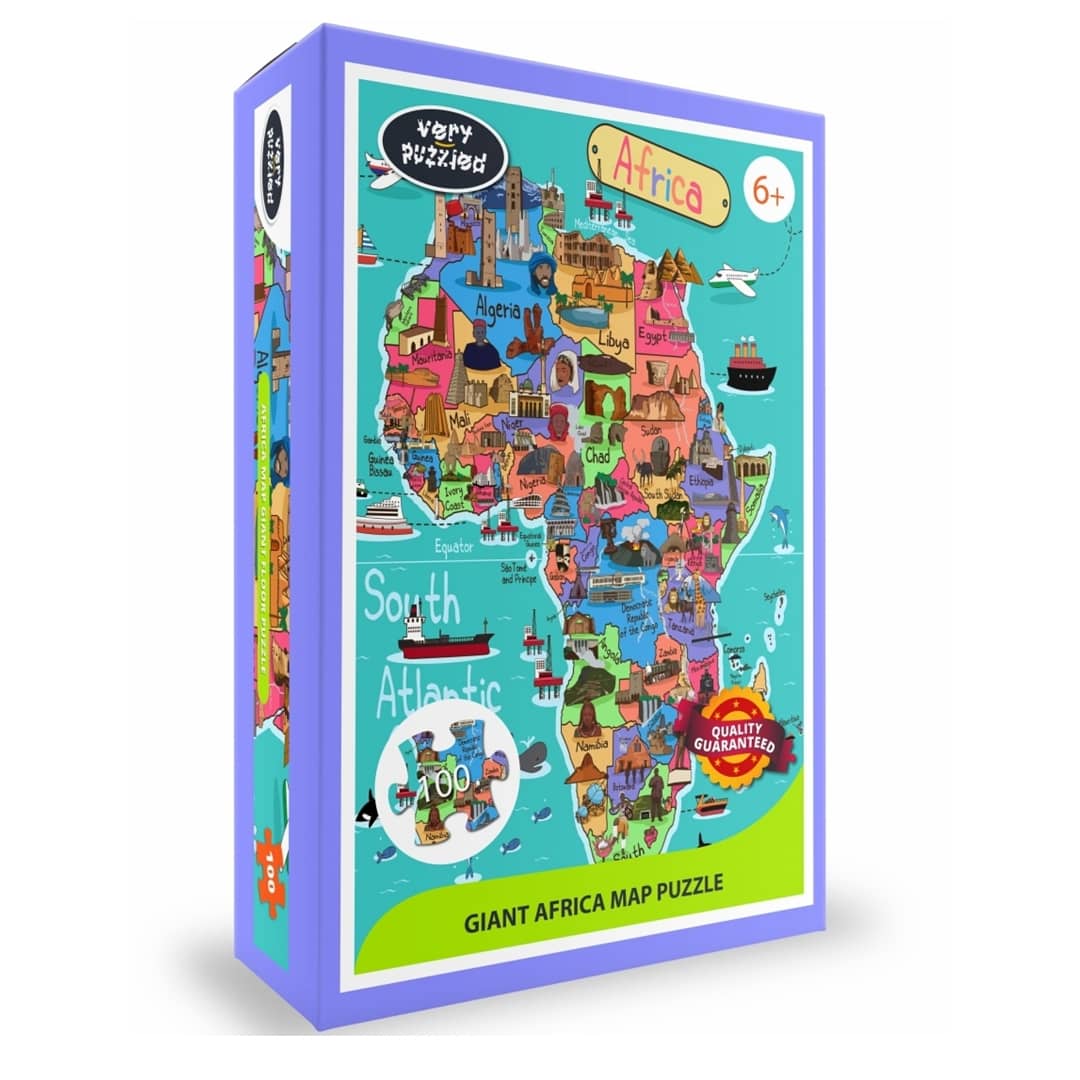 Image of Africa Map Puzzle