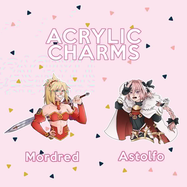 Image of FATE ACRYLIC CHARMS