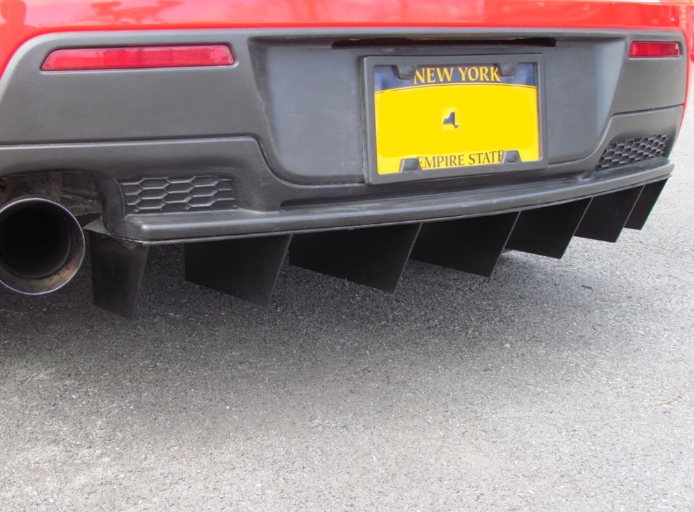 Image of V1 MAZDA ANGLED FIN DIFFUSER (Gen 1)