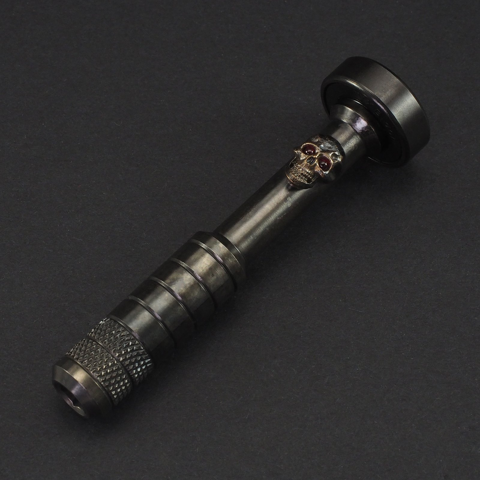 Steel Flame Hex Bit Driver Vigilant Darkness Scout Leather Co 