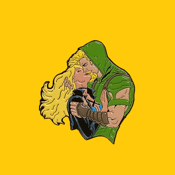 Image of Canary & Arrow pin