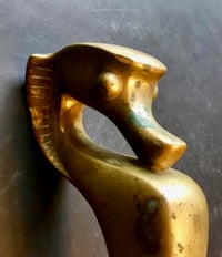 Image 3 of Large Art Deco Door Handles in the Shape of Sea Horses