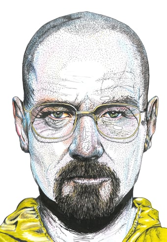 Image of Walter White Art Print