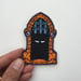 Image of DUNGEON PORTCULLIS EMBROIDERED PATCH