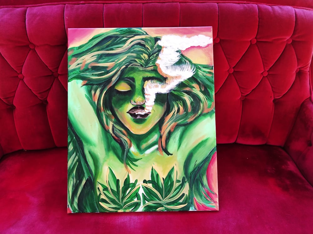 Image of "Genesis" ganja Goddess
