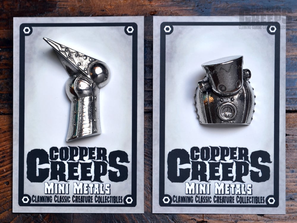 Image of Copper Creeps MINI METAL Pins 