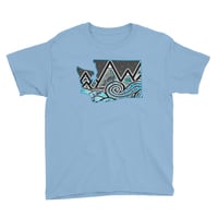 Image 1 of Youth WA Tidal Wave T-Shirt